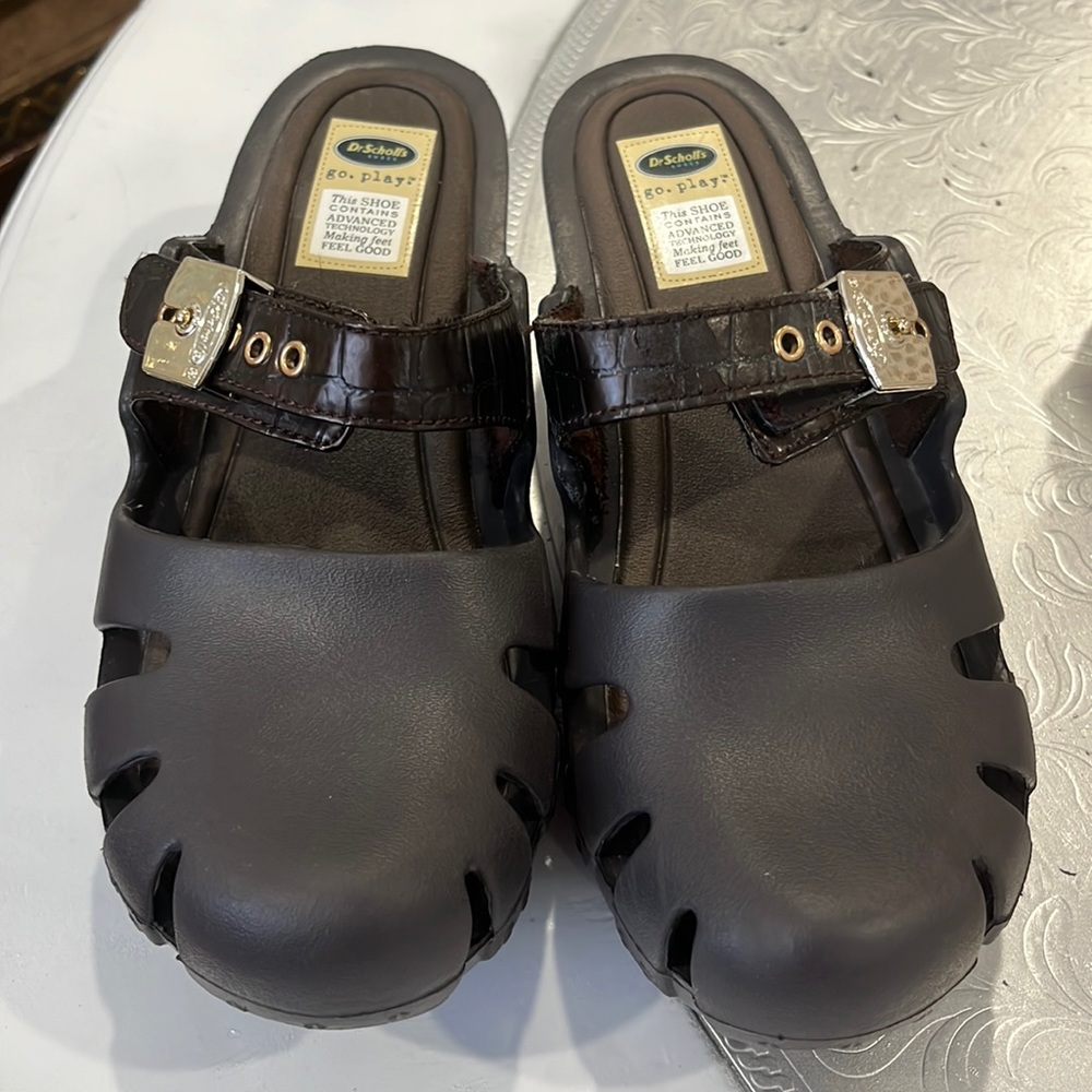 COPY - Dr. Scholl’s Feel Crazy Good Rubber Clog Shoes Size 7m